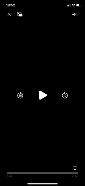 Video pop up on threads.