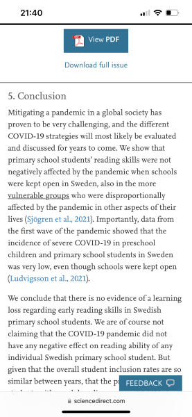 Kids still feeling the effects of lockdowns…