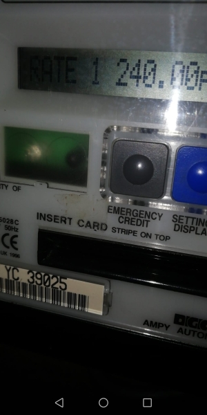 Landlord has upped my metre to £4 a day 