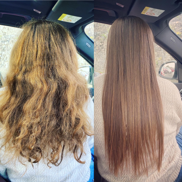 My hair is like a birds nest 