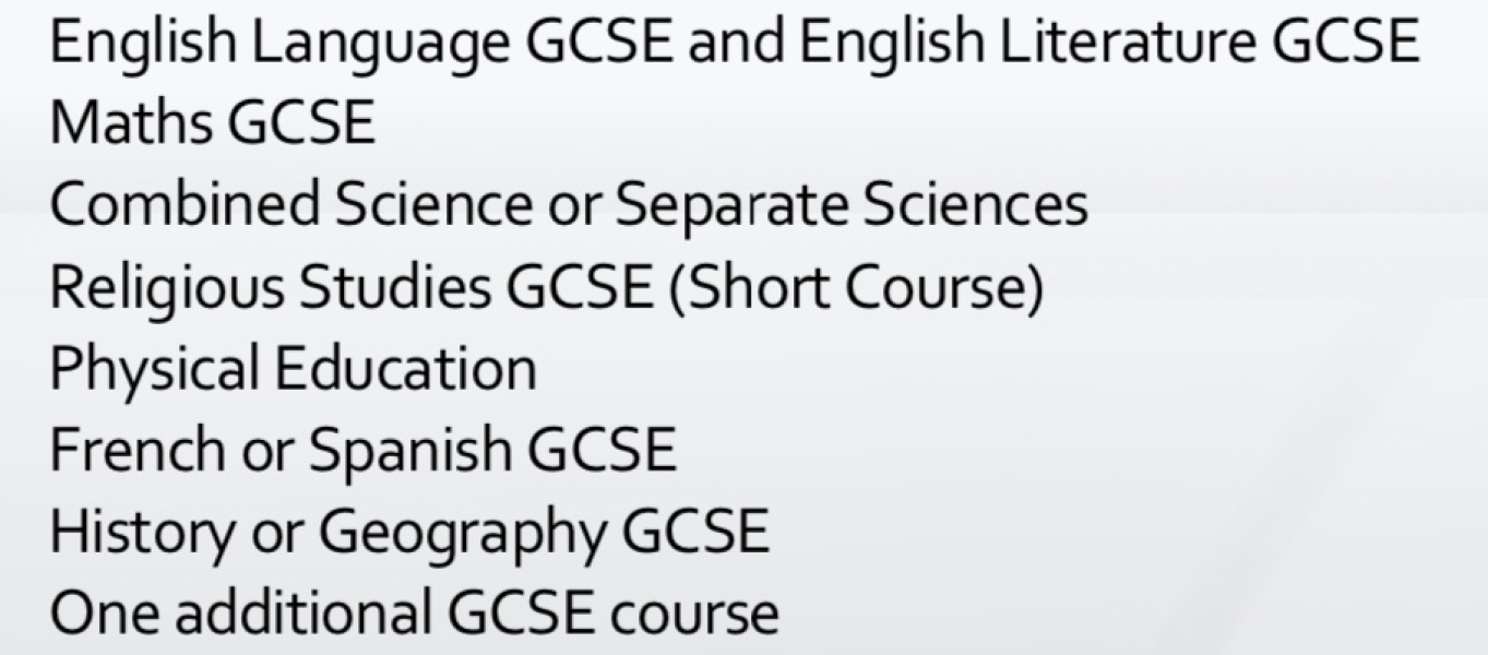 Opinions please: To add Creative Subjects to the EBacc?