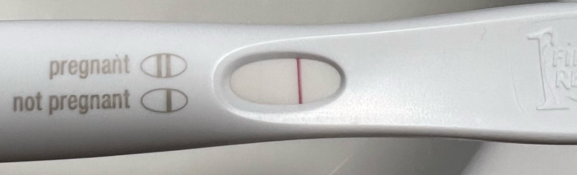 Indent, faint positive or nothing?