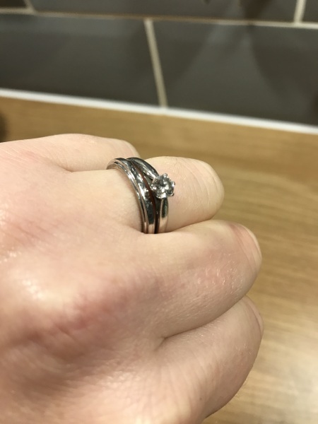 Show me your engagement and wedding ring please!