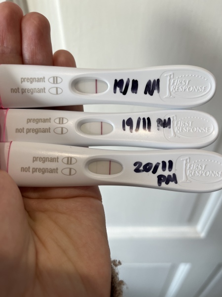 It took me 3 years to conceive DD, surely this isn’t isn’t the world’s faintest positive? 