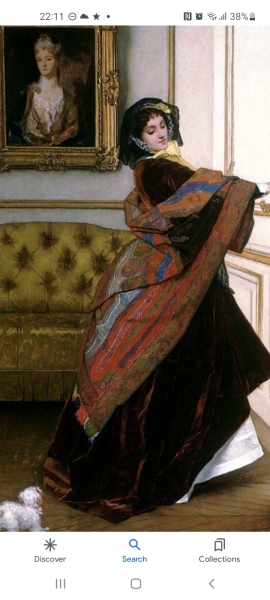 Surely now is the time for shawls to make a comeback