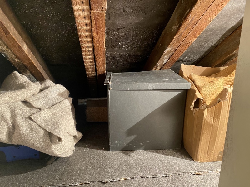 Condensation on roof sheets (pic attached)