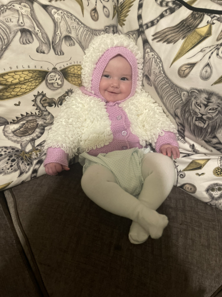 Mass on brain 4 month old baby