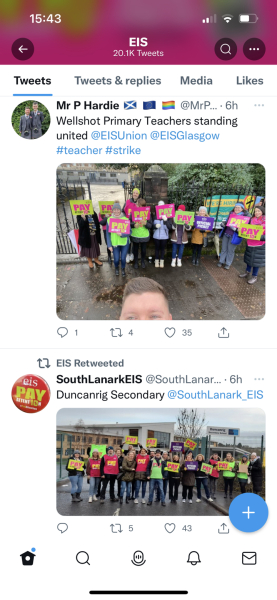 Secondary teachers strike