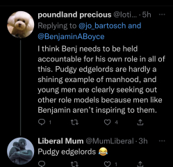 Ah, so Benjamin Boyce is just an old school MRA