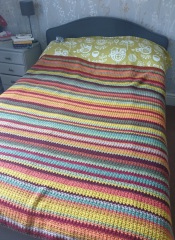 It's Crochet,  Knit & Natter 9: So Many Projects, So Little Time. (Oh well - I almost made it rhyme!)