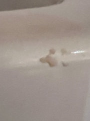Is my new sink chipped or have they just  got paint on it? 