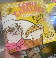 To buy a Lewis capaldi pizza 