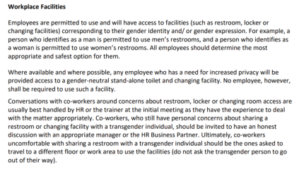 Nightmare proposed trans policy at work