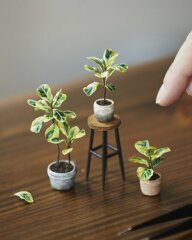 Something lovely and fun - miniature houses and interiors
