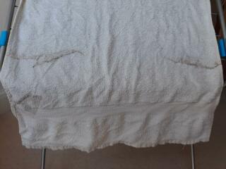 Washing machine doing my head in. Leaving dirty streaks on washing.