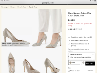 Help me find shoes for this evening dress