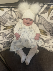 Mass on brain 4 month old baby