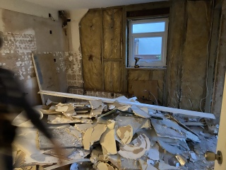 Kitchen ripped out/ new kitchen support thread