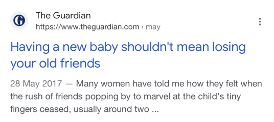 Friends with babies complaining they lost friends? 