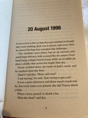 Can anyone reproduce a paragraph from SNAP by Belinda Bauer please