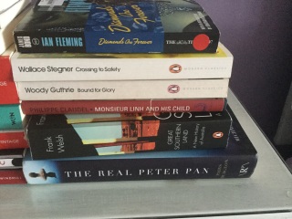 I may have bought a few books today. Where do I start?