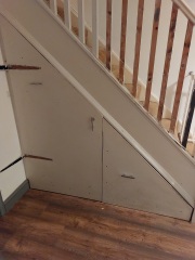 Can I see under your stairs?