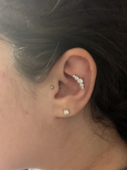 Do you have several ear piercings? Please can I see?