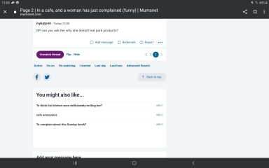 MN Thread Suggestions