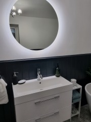 Bathroom tiles which aren't grey 'marble'