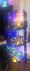 Miniature Christmas village 
