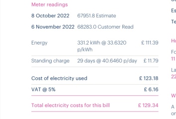 October Energy Bills, how did you do? 