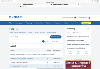 Trending has old threads