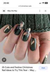 What colours are your Christmas nails going to be? 