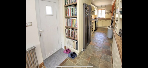 Weird-shaped kitchen in new house - PICS
