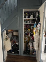 Can I see under your stairs?