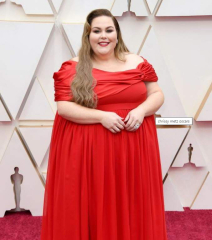 To think you can only be glamorous if you are slim?