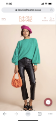 Slouchy cardigan like this (pic included)