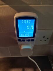 Background electricity usage