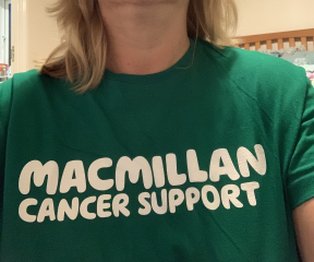 I'm doing the November Yoga Challenge for Macmillan Cancer Support