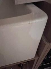 Is my new sink chipped or have they just  got paint on it? 