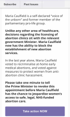 To name and shame the 110 MPs who voted against buffer zones around reproductive health clinics in the House of Commons yesterday?