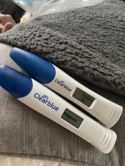 Spotting and cramping approx 5 weeks pregnant (TW possible TMI!)