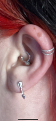 Do you have several ear piercings? Please can I see?