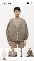 Charcoal grey cardigan