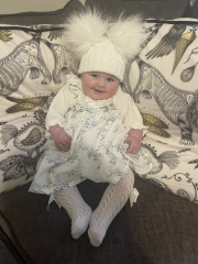 Mass on brain 4 month old baby