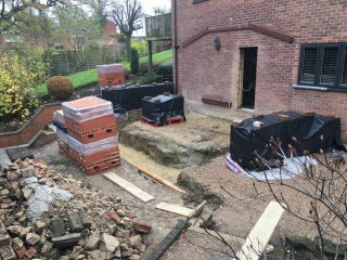 Self build extension 