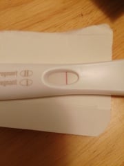 First time using first response tests yesterday and today