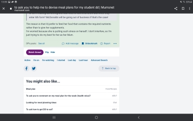 MN Thread Suggestions