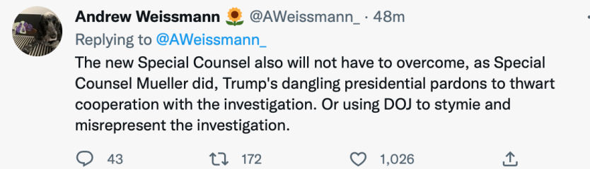 Is it time to watch the mud stick with TFG?  Watch this space!