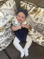 Mass on brain 4 month old baby